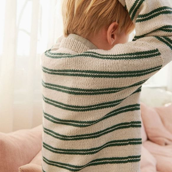 2401-6 Aron Sweater Junior - Modèle - Sandnes Garn