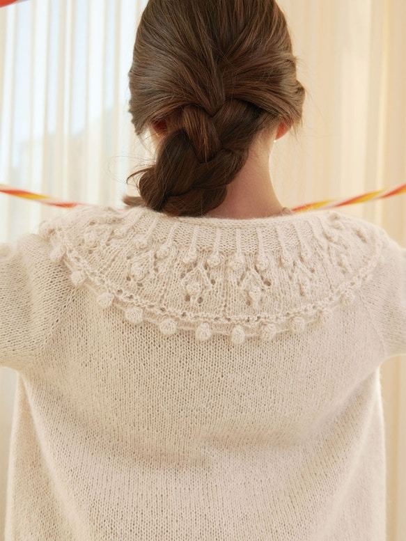 2401-7 Lilly Blouse Junior - Modèle - Sandnes Garn