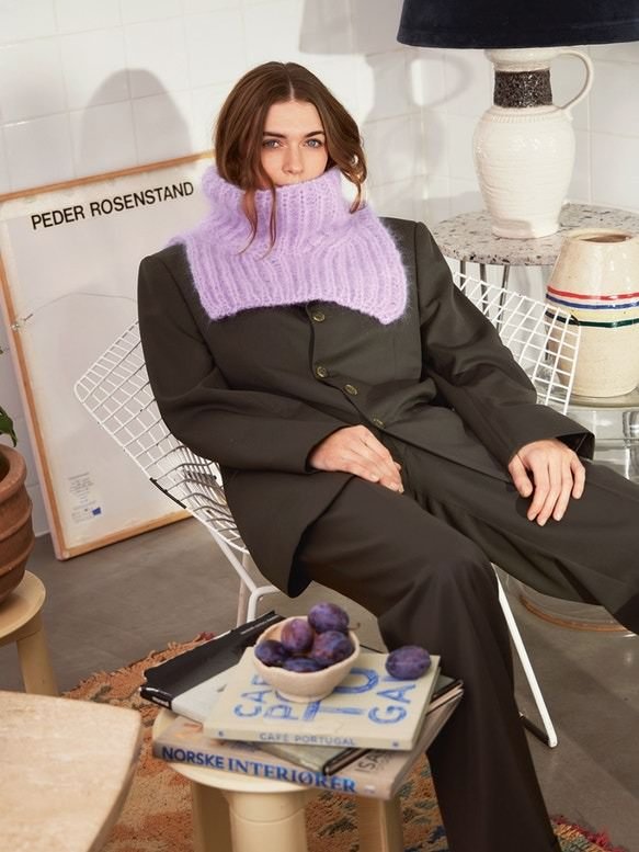 2403 Nr. 3A-B-C Hanna neck - Modèle - Sandnes Garn