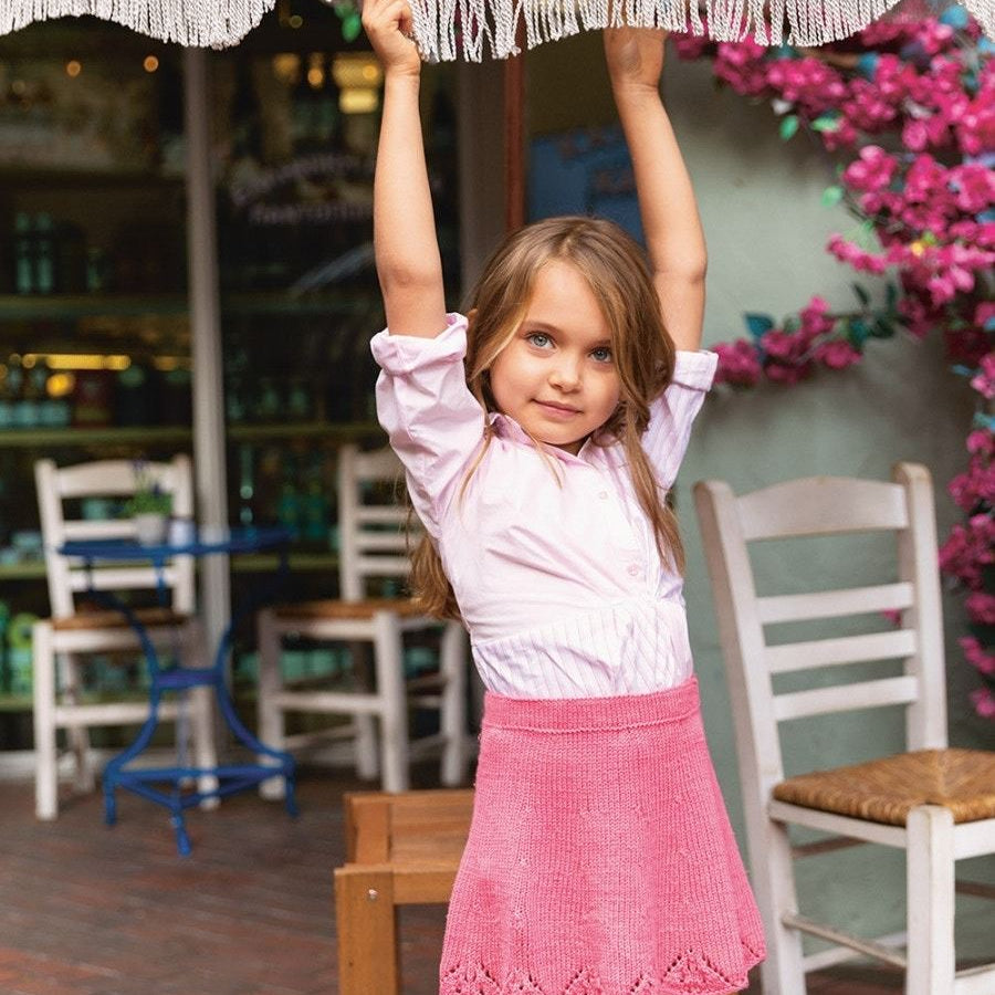 2405-06 a et b - Augustine Skirt / Singlet Junior - Sandnes Garn