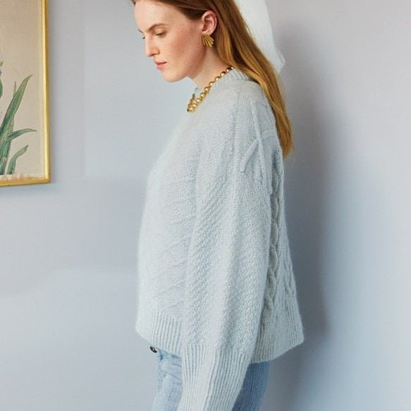 2409 - 13 Heather Sweater Cable Edition - Sandnes Garn