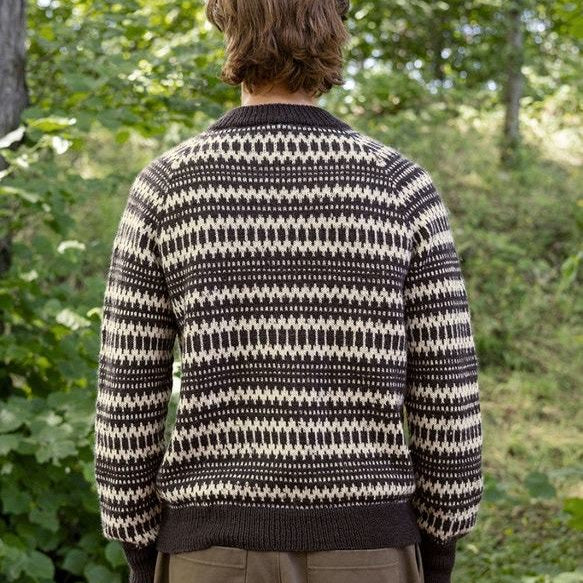 2410 - 05 Kleiva sweater for men - Sandnes Garn