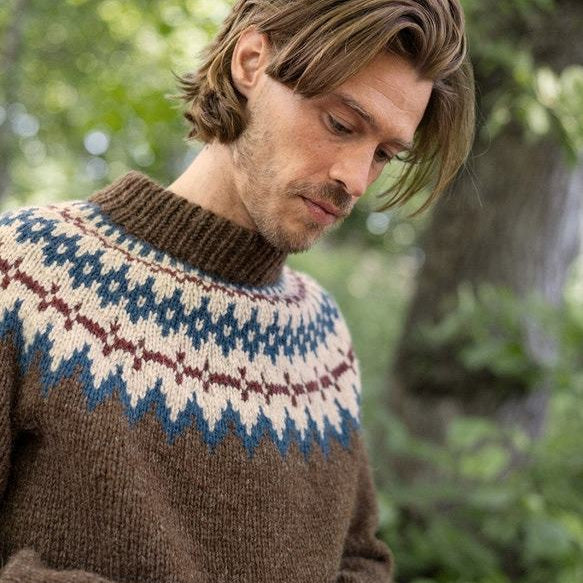 2410 - 06 Polar - light sweater for men - Sandnes Garn