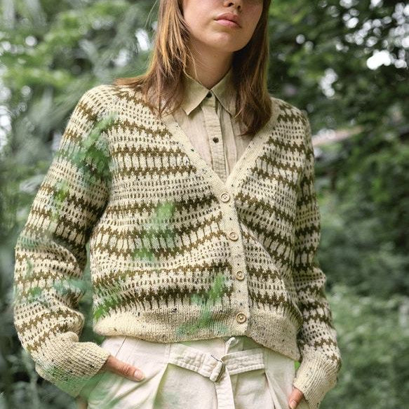 2410 - 08 Kleiva cardigan - Sandnes Garn