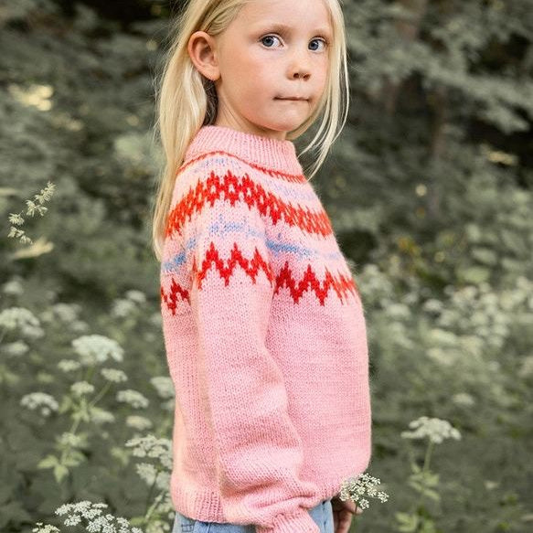 2411 - 02a Polar - light Children Sweater - Sandnes Garn