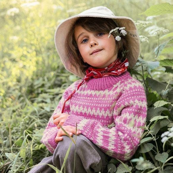 2411 - 04a Kleiva Children sweater - Sandnes Garn