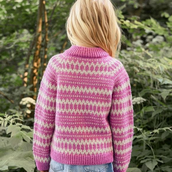2411 - 04a Kleiva Children sweater - Sandnes Garn