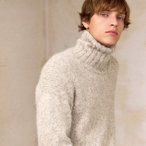 2412 Mr. / No. 2 Dave sweater man - Sandnes Garn