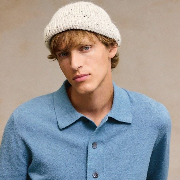 2412 Mr. / No. 6 Hipster beanie - Sandnes Garn