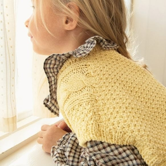 2501 Soft Knit for Kids / No. 4 Cora Slipover Junior - Sandnes Garn