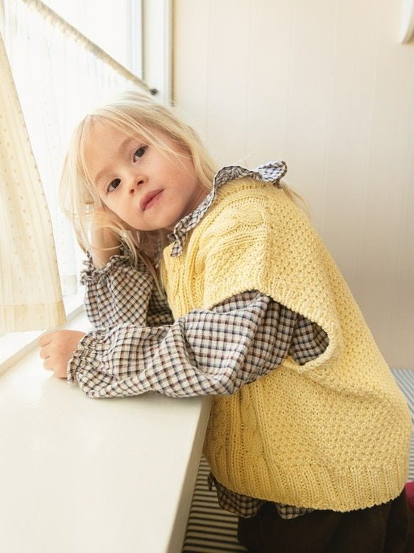 2501 Soft Knit for Kids / No. 4 Cora Slipover Junior - Sandnes Garn