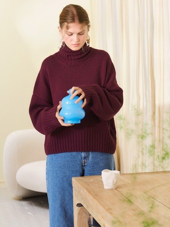 2502 DIY / No. 7a 7b Mindy sweater - Sandnes Garn