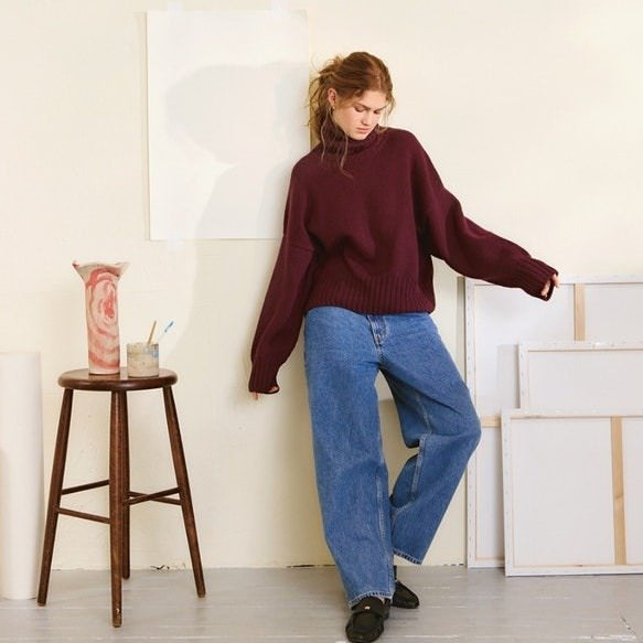 2502 DIY / No. 7a 7b Mindy sweater - Sandnes Garn