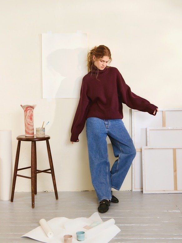 2502 DIY / No. 7a 7b Mindy sweater - Sandnes Garn