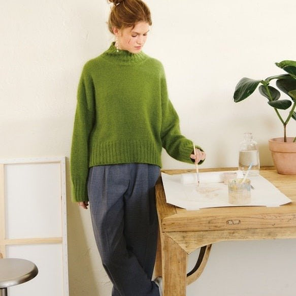 2502 DIY / No. 7a 7b Mindy sweater - Sandnes Garn