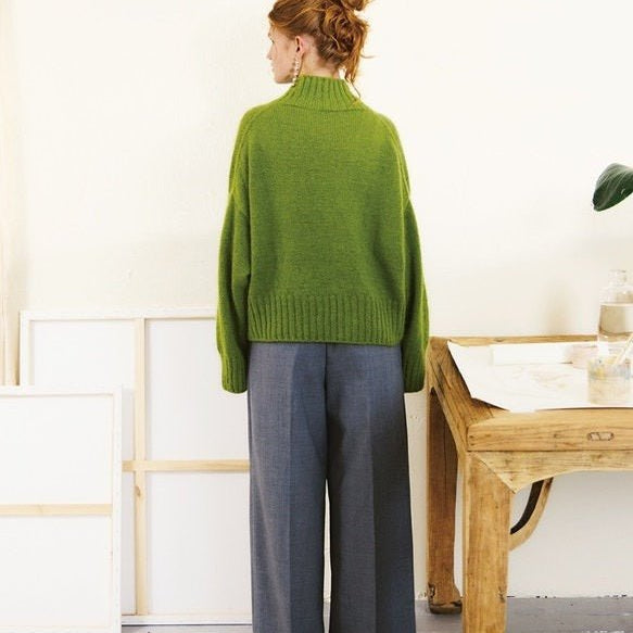 2502 DIY / No. 7a 7b Mindy sweater - Sandnes Garn