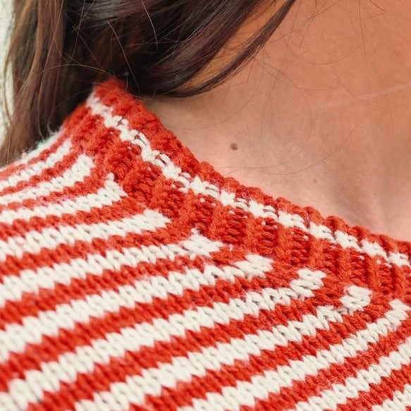 2504 - No. 2a Cleo Sweater & 2b Cleo Skirt - Sandnes Garn