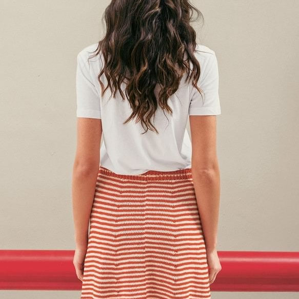 2504 - No. 2a Cleo Sweater & 2b Cleo Skirt - Sandnes Garn