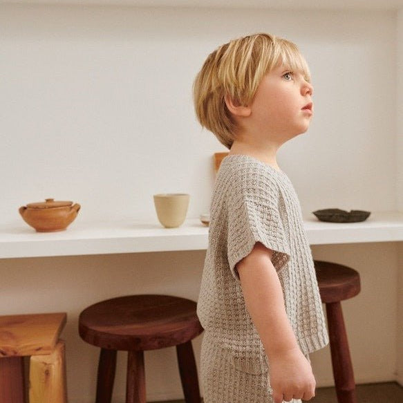 2505 - No. 3a Leo Tee Baby & 3b Leo Bloomer Baby - Sandnes Garn