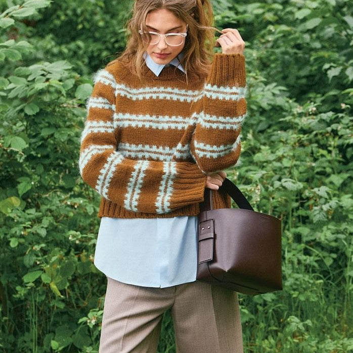 2507 - 8 Ridge Sweater - Sandnes Garn