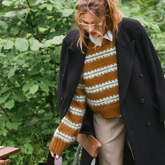 2507 - 8 Ridge Sweater - Sandnes Garn