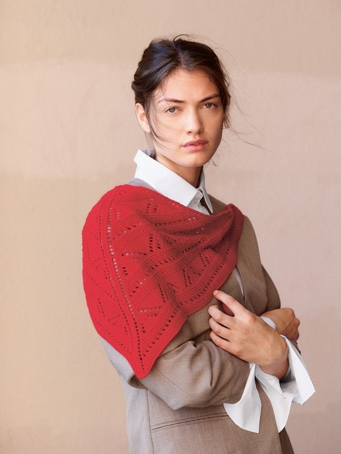 2508 - 1 Petra Scarf - Sandnes Garn