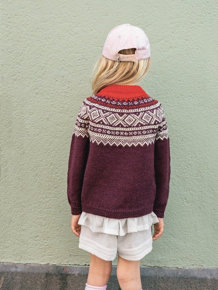 2509 - No. 2a 2b Marius Sweater Junior - Sandnes Garn