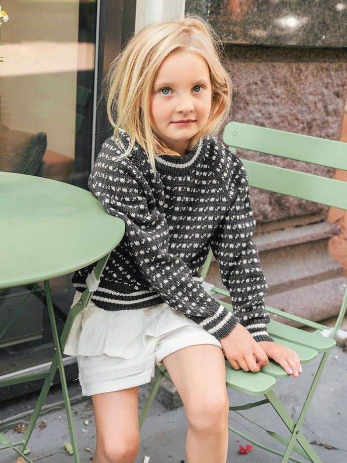 2509 - No. 3a 3b Islender Sweater Junior - Sandnes Garn