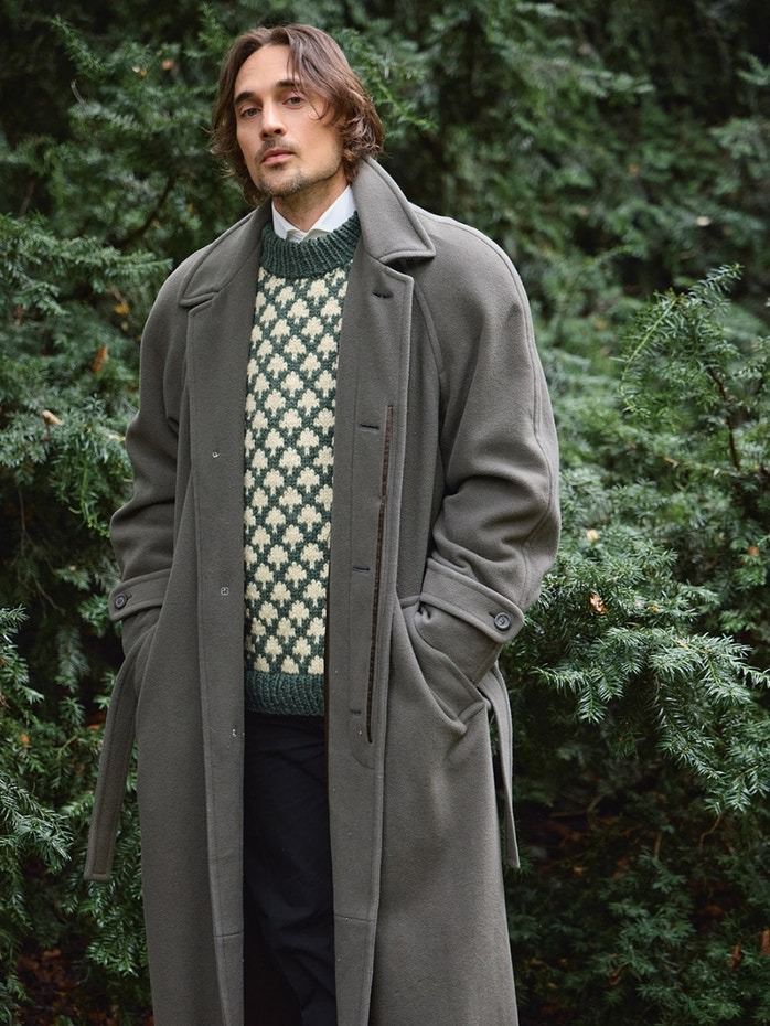 2511 - 3 Christmas Tree Sweater Man - Sandnes Garn