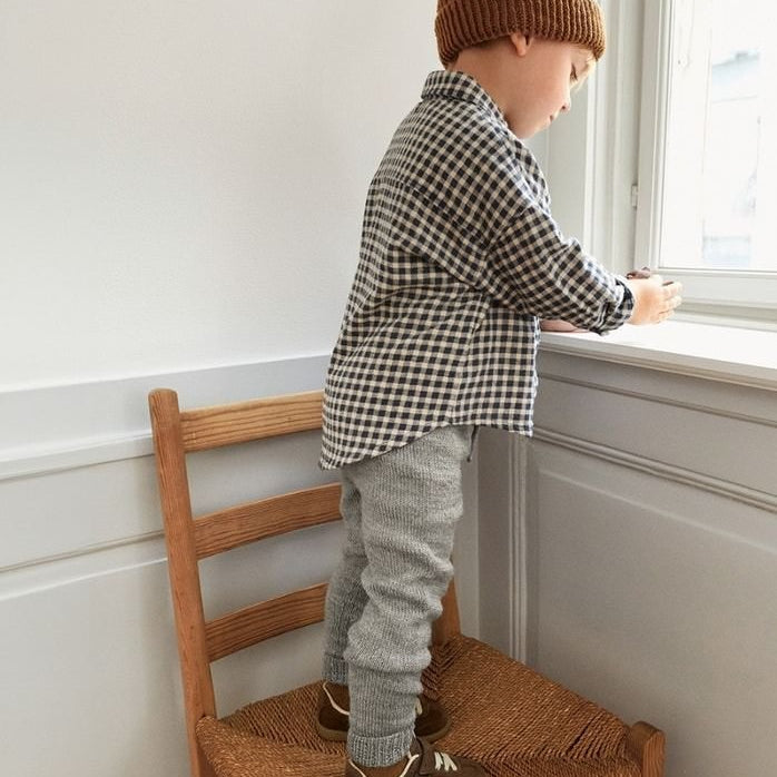 2512 - 4ab Lille bukse baby - Sandnes Garn