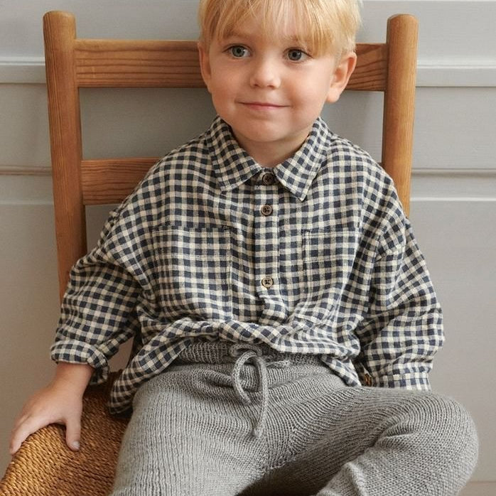 2512 - 4ab Lille bukse baby - Sandnes Garn