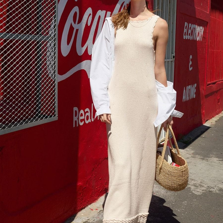 2604 - 10 Roselyn Long Dress - Sandnes Garn