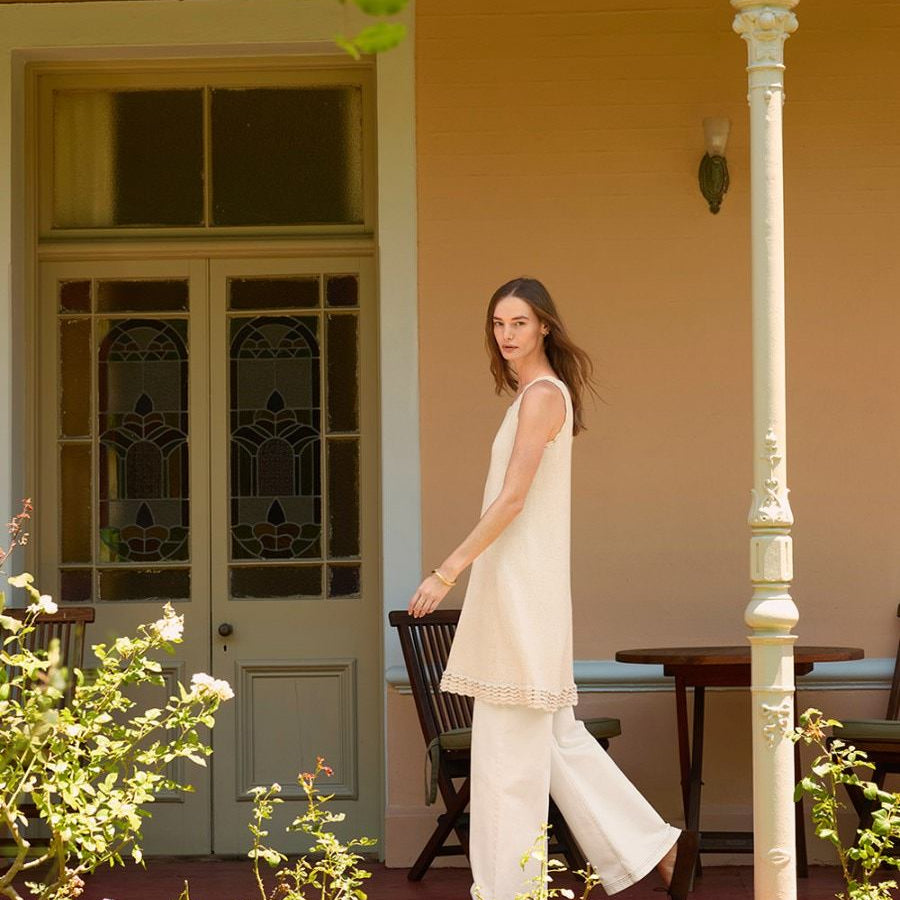 2604 - 9 Roselyn Short Dress - Sandnes Garn