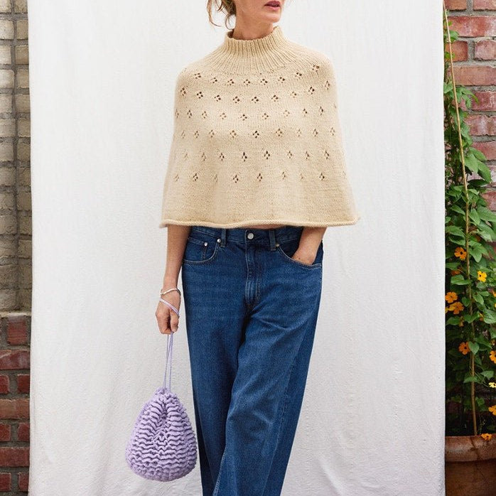 2606-9 Petal Bucket Bag - Sandnes Garn