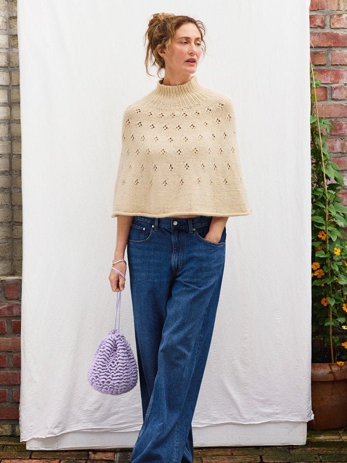 2606-9 Petal Bucket Bag - Sandnes Garn