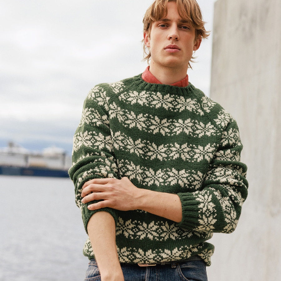 2609-04 Alvar Sweater (homme) - Sandnes Garn