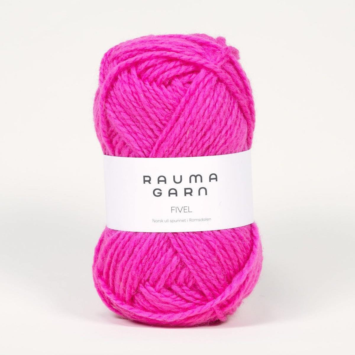 XS 474 Heia Rundgenser Pattern & Fivel Yarn - Rauma