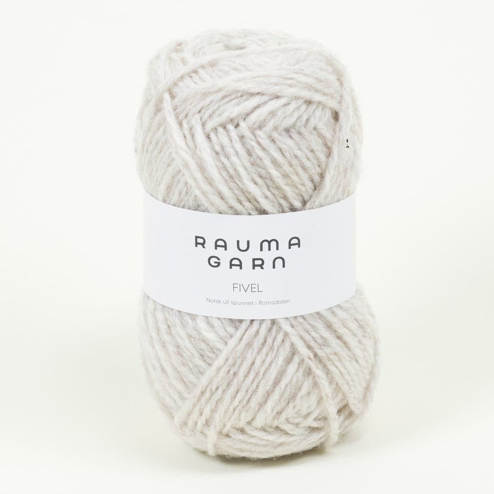 XS 474 Heia Rundgenser Pattern & Fivel Yarn - Rauma
