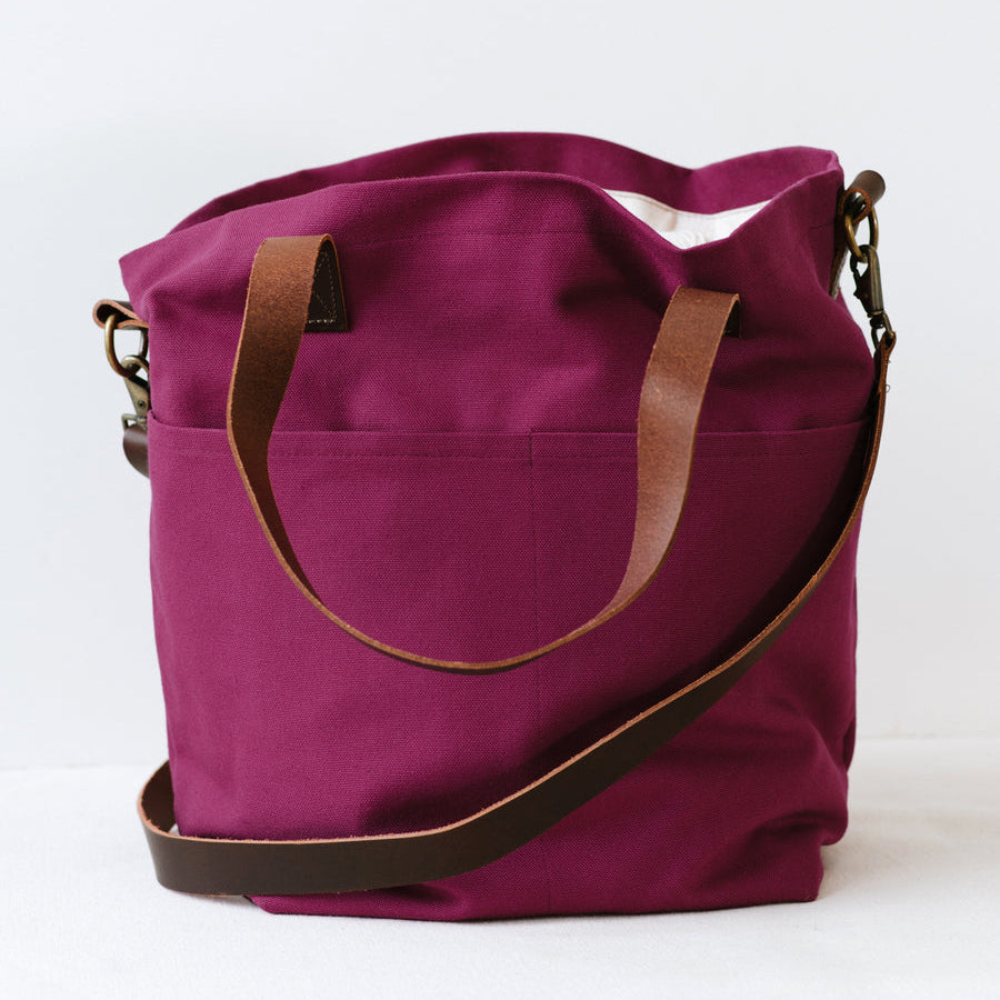 SAC A TRICOT EN TISSU TWIG&HORN
