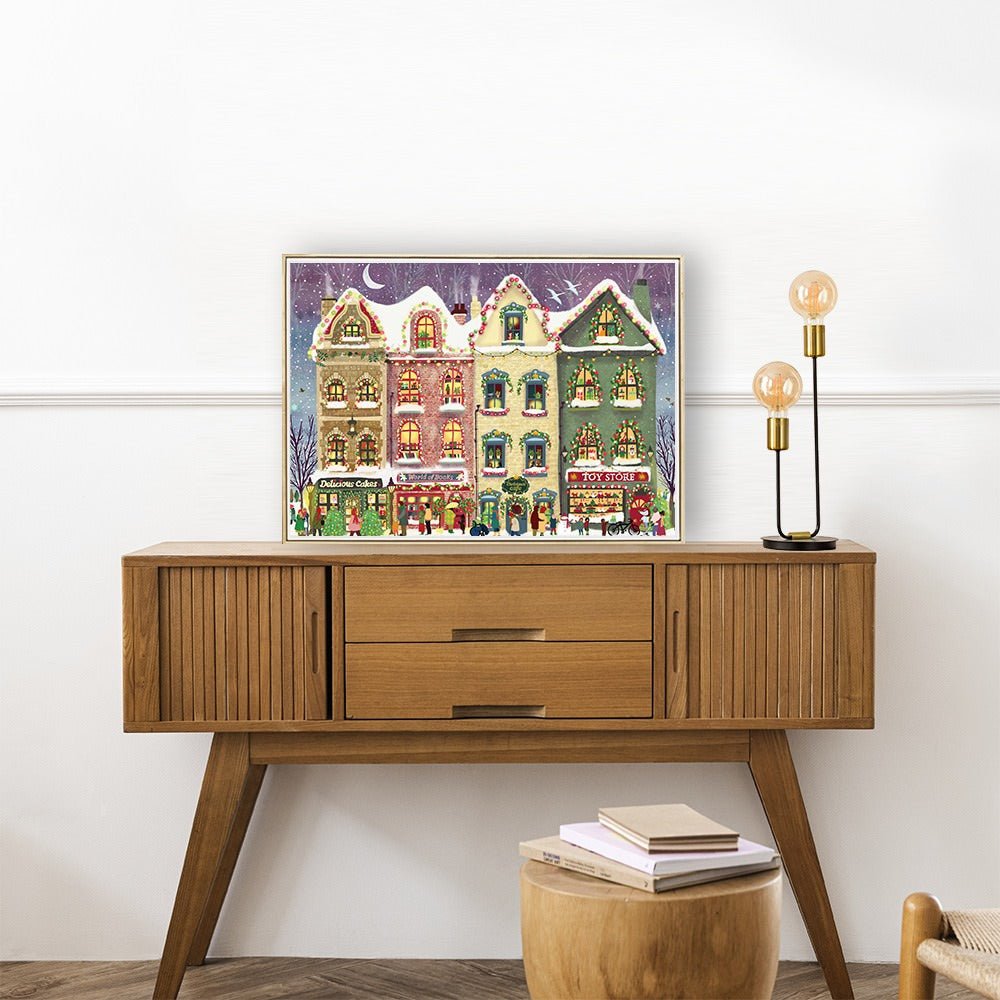 Achats de Noël - Puzzle 1000 pièces - Pieces & Peace