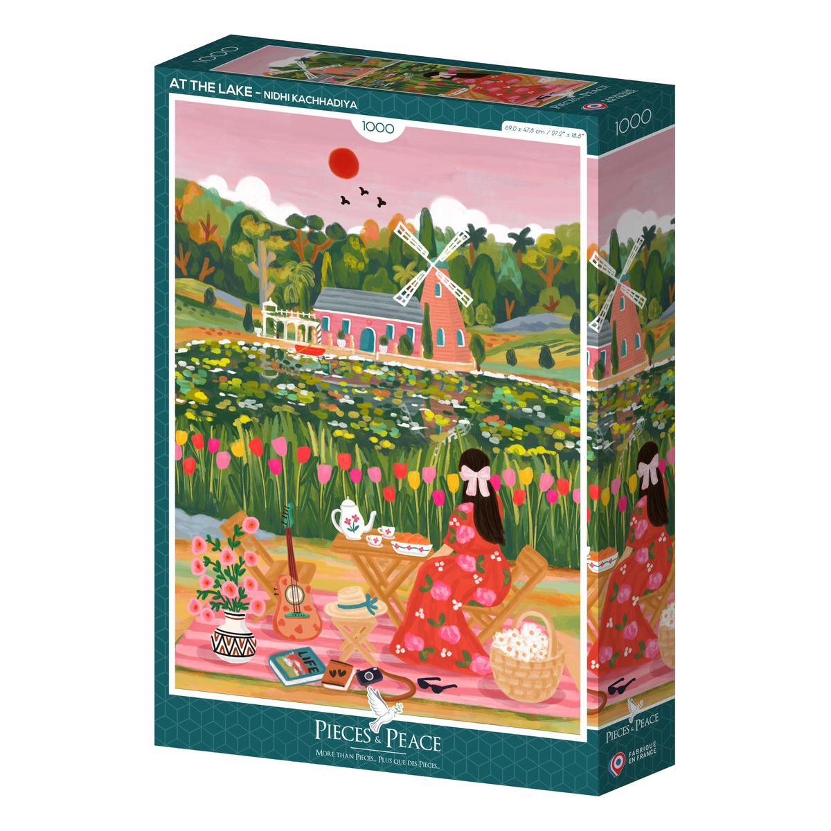 At the Lake - Puzzle 1000 Pièces - Pieces & Peace