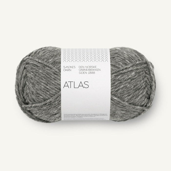 1055 - Mork Gramelert Atlas - Sandnes Garn