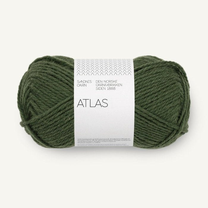 8571-Dark Forest Green Atlas - Sandnes Garn