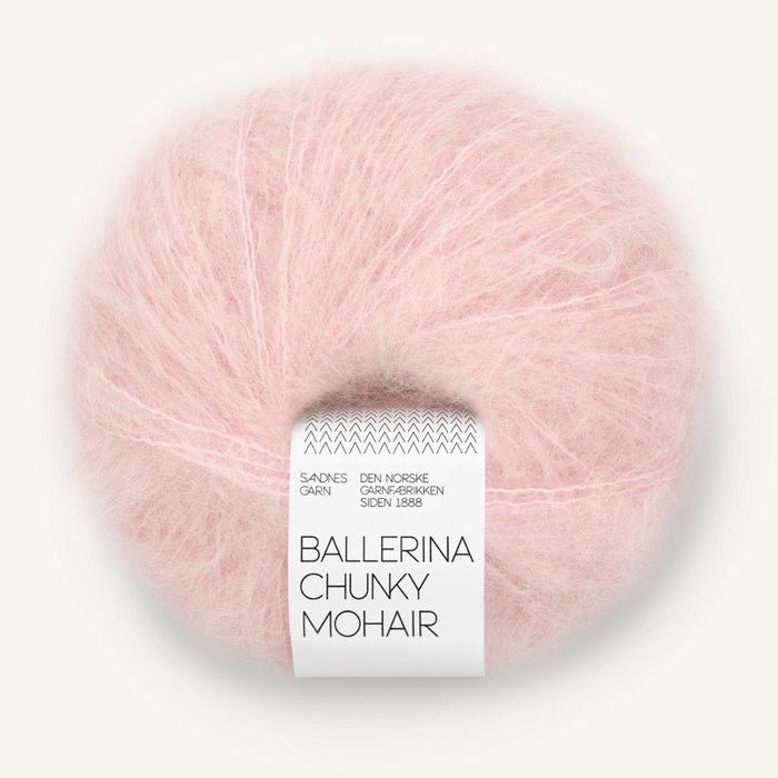 4511-Ballet Rose Ballerina Chunky Mohair - Sandnes Garn
