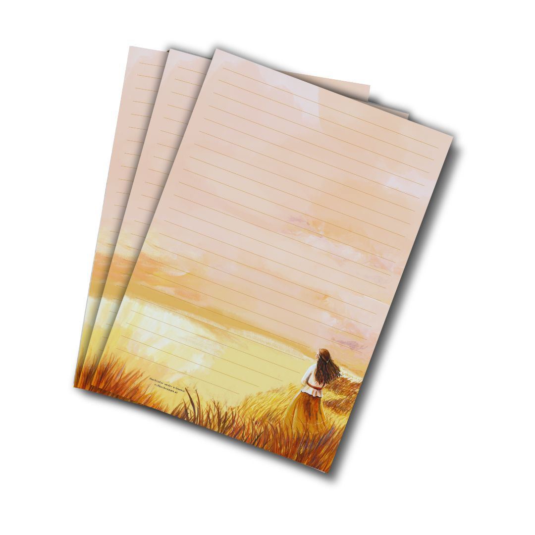 Bloc notes Esther Bennink Through the Fields - Esther Bennink