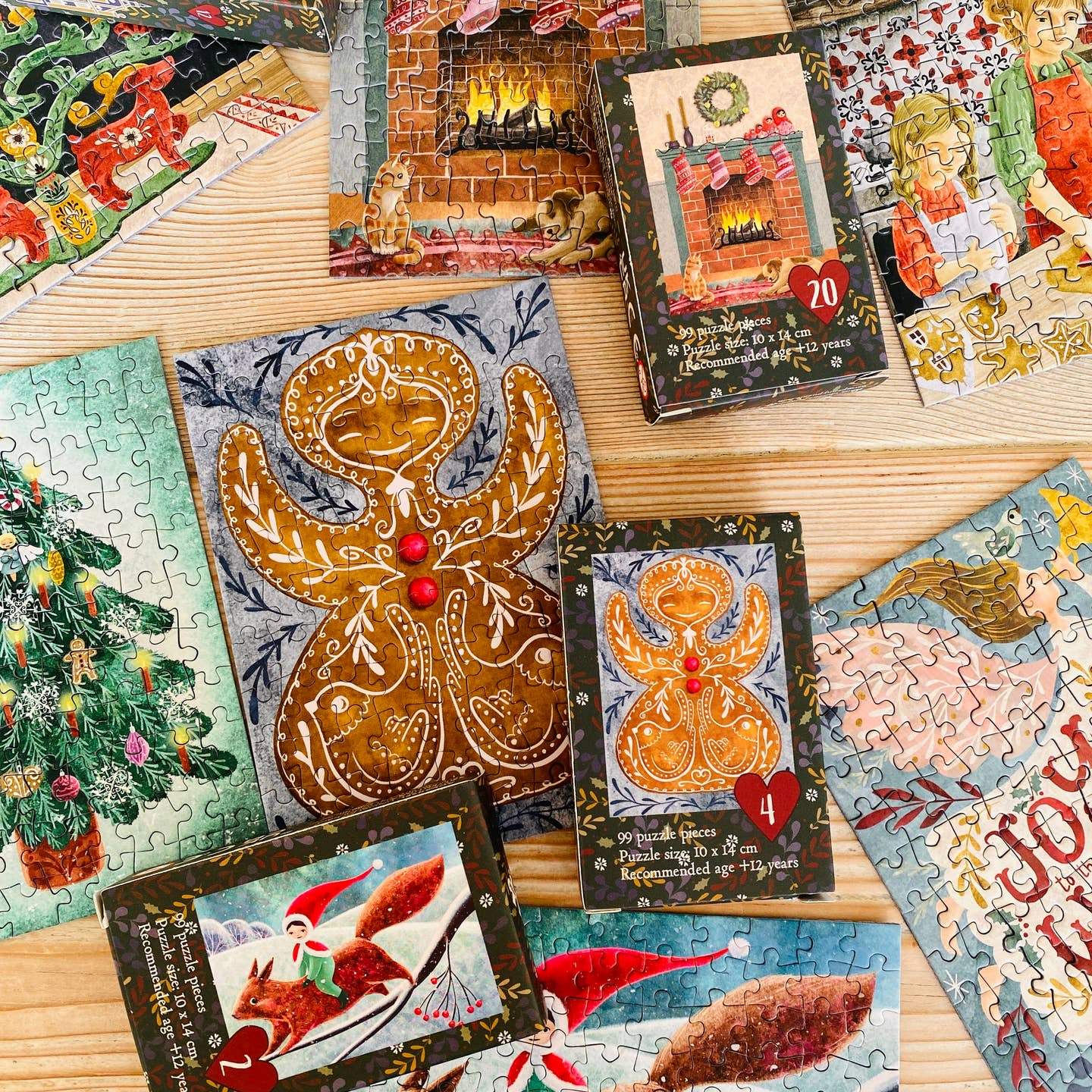 Calendrier de l’Avent – 24 mini - puzzles - Penny Puzzle