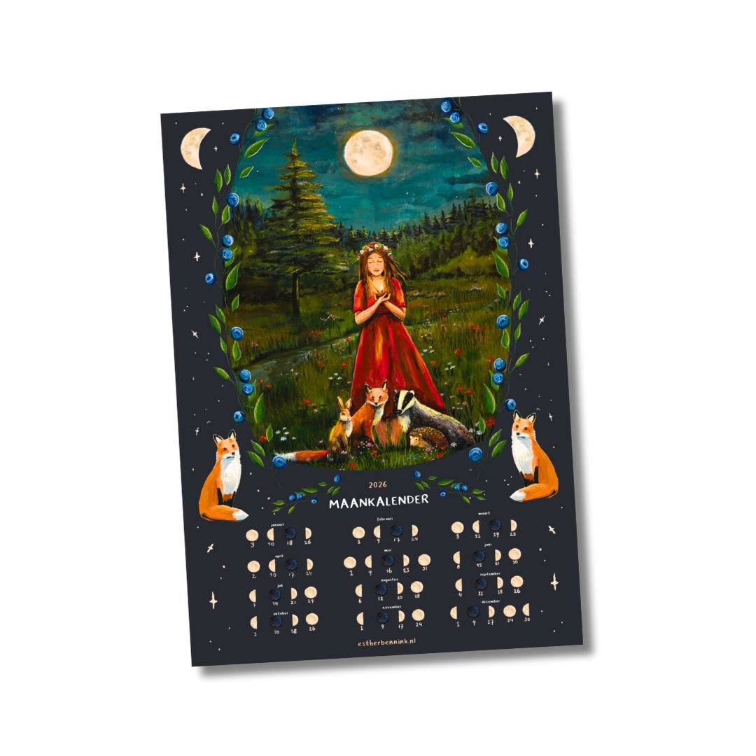 Calendrier lunaire 2026 - Esther Bennink