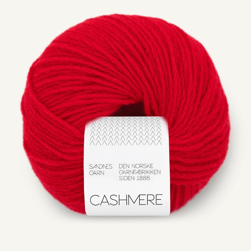 4219-True red Cashmere - Sandnes Garn
