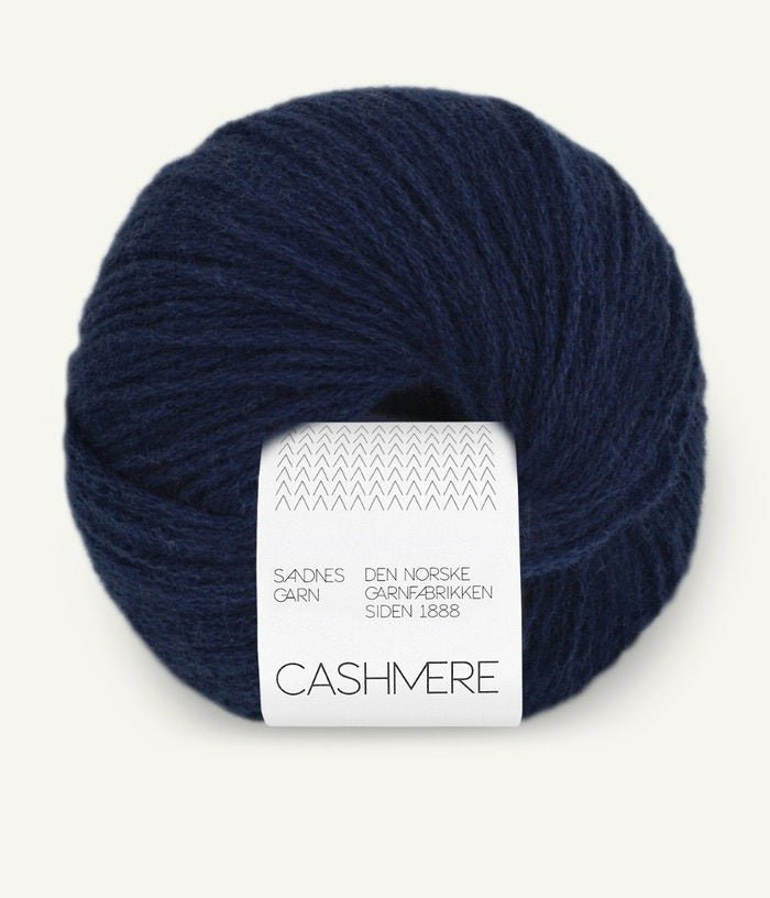 5882 - Dark navy Cashmere - Sandnes Garn