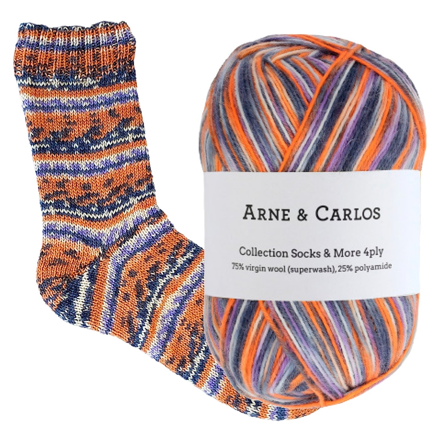 3861 - Masi Chaussettes et plus Collection 4ply - Arne & Carlos